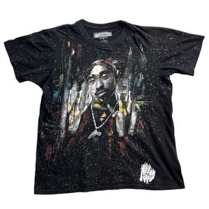 Vtg Made‎ In USA Tupac Men's Oozee Exclusive T-shirt Men's LARGE